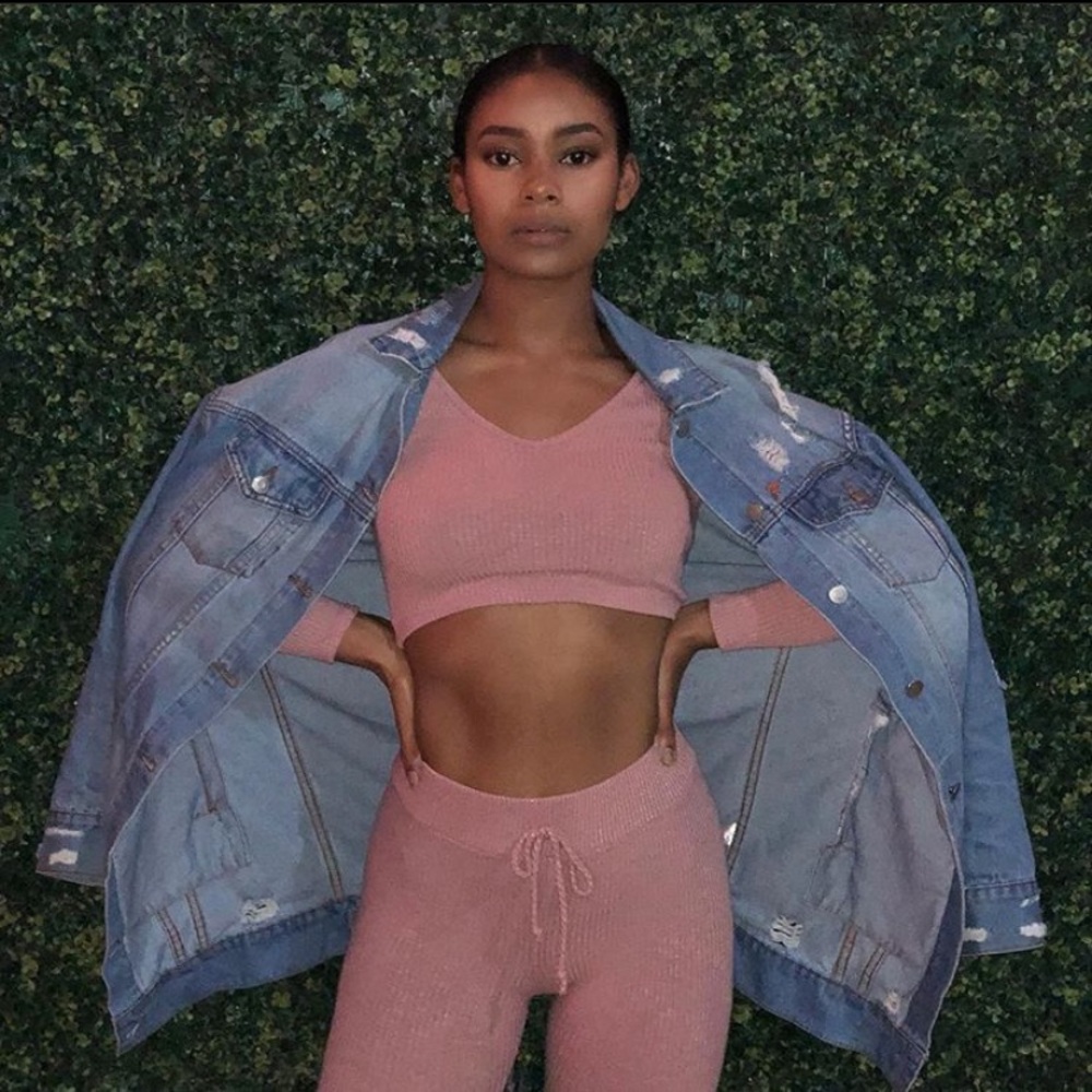 Fashion Nova Lounge Set (Full-Length Leggings)